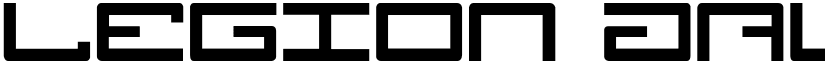 Legion font