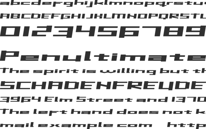 Inavel Storebror font preview