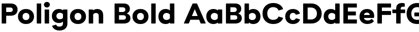Poligon Bold font