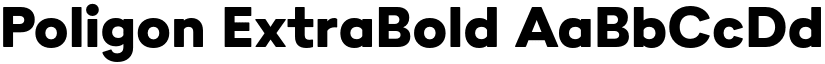 Poligon ExtraBold font