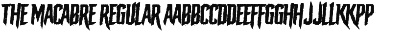 The Macabre font download