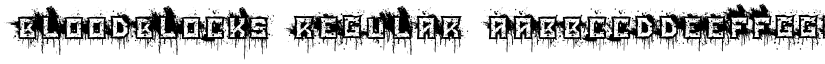 BloodBlocks font download