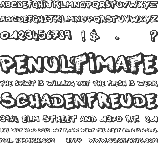 This Night font preview