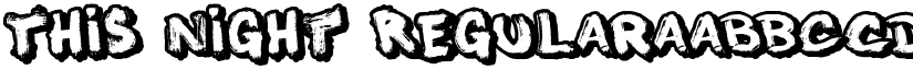 This Night Regular font