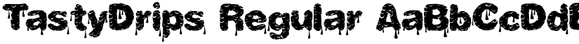 TastyDrips Regular font