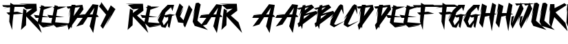 FREEDAY Regular font