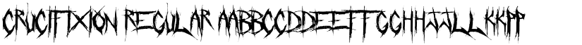 Crucifixion font download