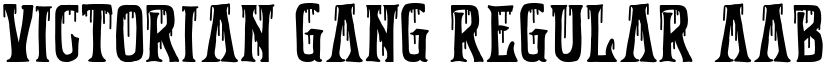 Victorian Gang Regular font