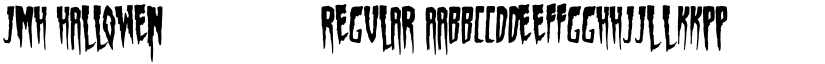 JMH Hallowen 2017 font download
