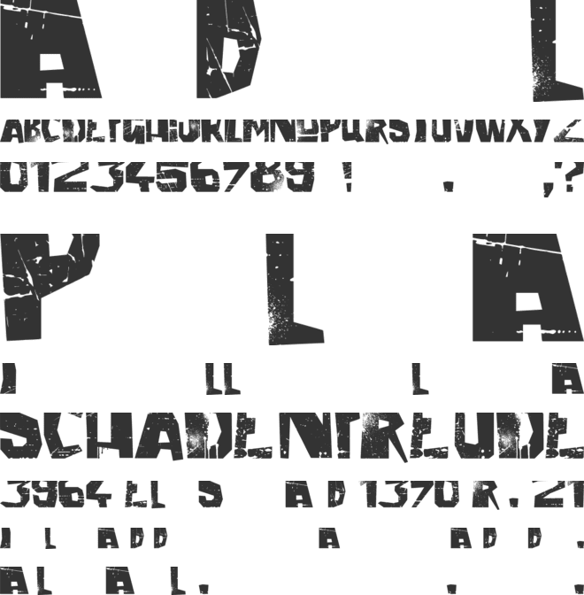 Ballad of Dwight Frye font preview