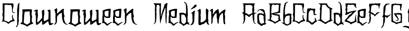 Clownoween font download