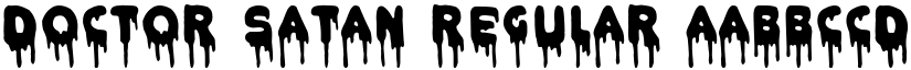 Doctor Satan Regular font