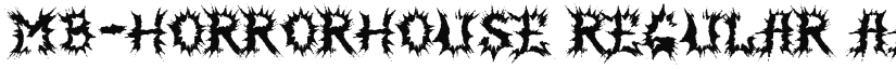 MB-HorrorHouse font download