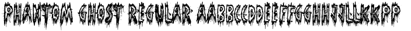 Phantom Ghost Regular font