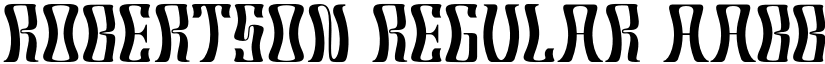 Robertson Regular font