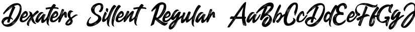 Dexaters Sillent font download