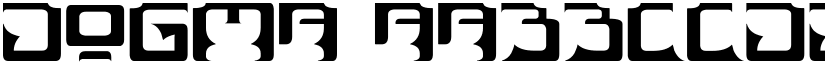 Dogma font