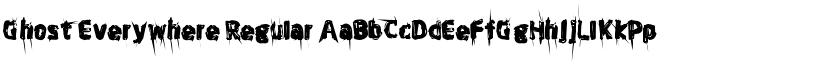 Ghost Everywhere font download