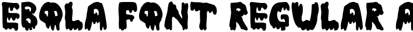 Ebola Font Regular font