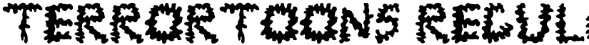 TerrorToons Regular font