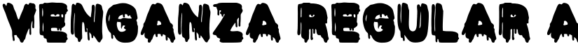 VENGANZA Regular font