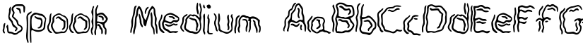 Spook Medium font