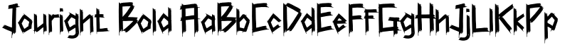 Jouright font download