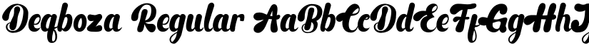 Deqboza font download