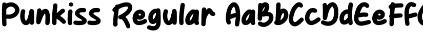 Punkiss Regular font