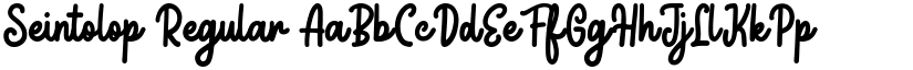 Seintolop font download