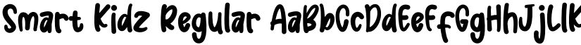 Smart Kidz Regular font