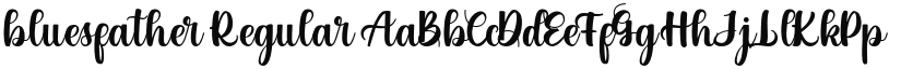 bluesfather font download