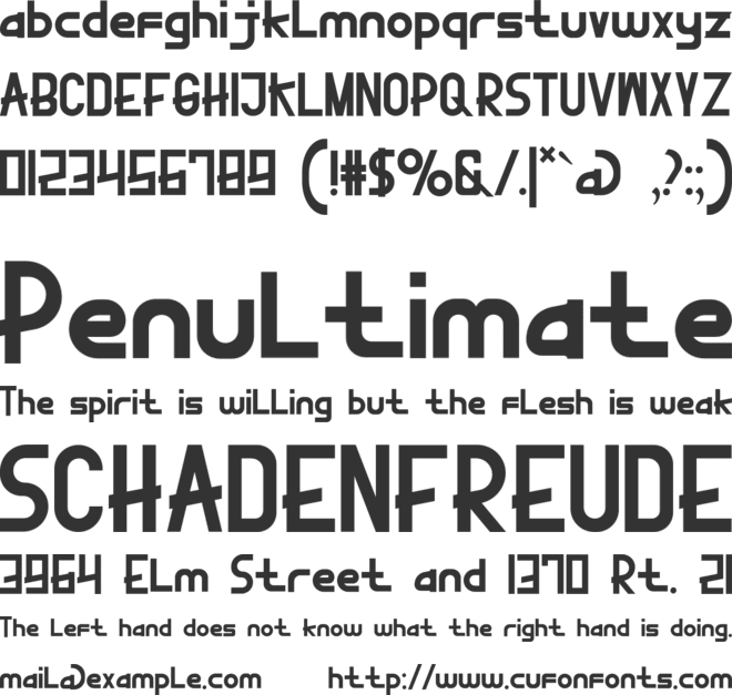 Stonedance Elissta font preview