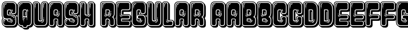 Squash Regular font