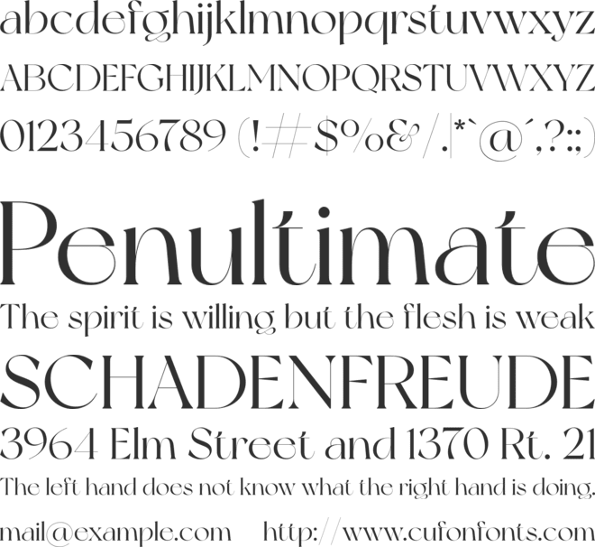 NewYork font preview