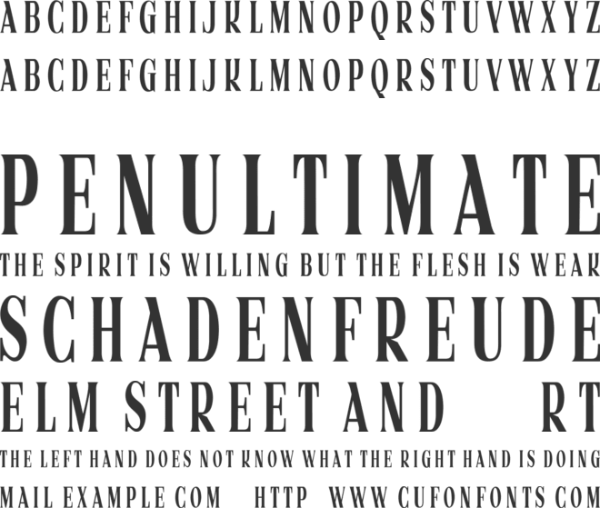 Kandinsky font preview