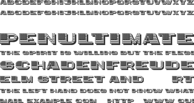 Citizen font preview