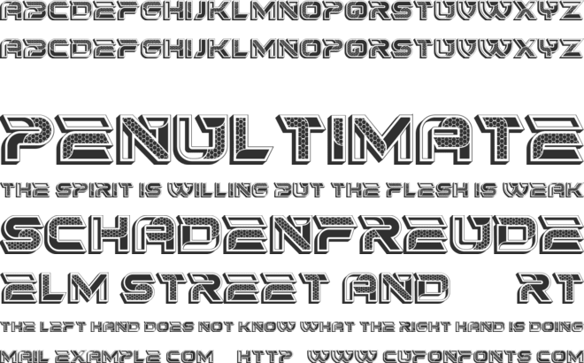 Bambola font preview