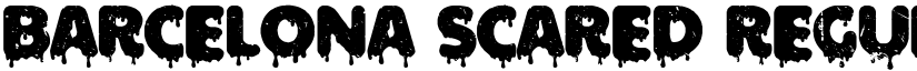 Barcelona Scared Regular font