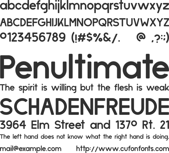 Ok font preview