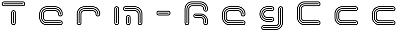Term-RegCcc font