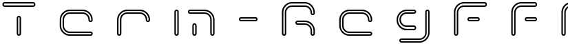Term-RegFff font