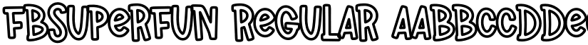 FBSuperFun Regular font