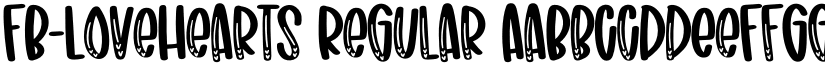 FB-LoveHearts Regular font
