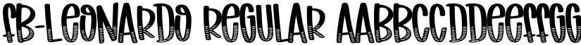 FB-Leonardo font download