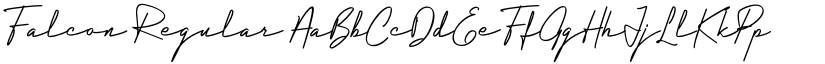 Falcon Regular font