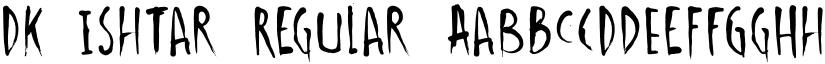 DK Ishtar Regular font