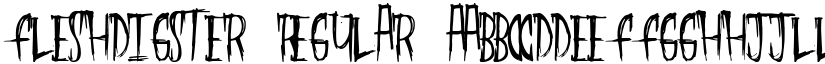FleshDigster font download