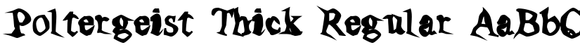 Poltergeist font download
