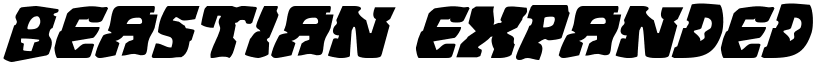 Beastian Expanded Italic Expanded Italic font